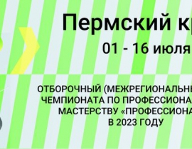 В Пермском крае начался отборочный этап Всероссийского чемпионатного движения по профессиональному мастерству 